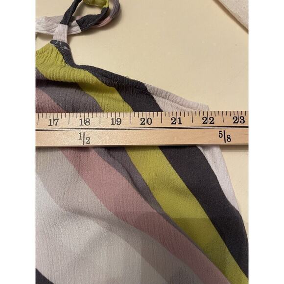 Torrid SOPHIE - Multi Stripe Crinkle Gauze Swing Cami/Tank Plus Size 1/1X - Picture 8 of 12